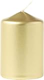Eika Stumpenkerze gold