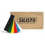 SILISTO® Verglasungsklötze & Ausgleichsblöcke 100 x 24 x 1-6 mm Set 600 Stk...