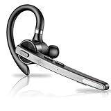 Bluetooth Headset V5.3, Wireless Freisprech Headset mit CVC 8.0/ENC Dual Mic, 90...