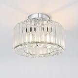 ANWIO Kristall Deckenleuchte LED Modern Hängend Kronleuchter Schlafzimmer...