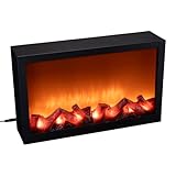 Ideen mit Herz LED-Kamin | Deko Kaminfeuer | elektrisch | ohne Heizung |...