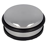 Westcott Türstopper aus Edelstahl | Runder Türstopper mit 1,2kg Eigengewicht |...