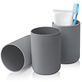 Ukaeno zahnputzbecher 3 Stück, Kunststoff in Lebensmittelqualität, absolut...