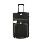 paklite Reisekoffer mit 2 Rollen, Rollkoffer groß, Orlando, klassischer...