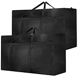 Dntorx 2 Stück 120L Große Aufbewahrungstasche, 600D Oxford Heavy-Duty...