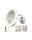 MOMOKUBA Vergrößerungsspiegel mit Saugnapf 30 Fache, Doppelseitiger...