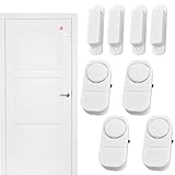 WIYETY Fensteralarm Türalarm Selbstklebend 4Pcs: Drahtlose Home Security...