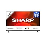 Sharp 32FH2EA - 32 Zoll Fernseher (80 cm) HD Ready Android TV - Multimedia...