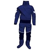 Herren Einteiliger Overall mit Kapuze, Paddling Drysuit, wasserdicht,...