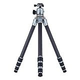 Rollei Lion Rock Pro Carbon-Stativ inkl. Stativkopf – Ultraleicht, Hohe...