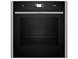 NEFF B64FS31N0 Einbau-Dampfbackofen N90, Integrierbarer Backofen 60 x 60cm,...