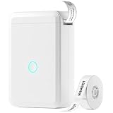 NIIMBOT D110 Etikettendrucker, Bluetooth Selbstklebendes Etikettiergerät...