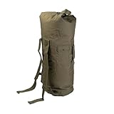 Mil-Tec US Seesack mit Doppelgurt PES (75 Liter) • Bundeswehr Rucksack mit 2...