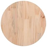 vidaXL Tischplatte Massivholzplatte Holzplatte Ersatztischplatte Holz Platte...