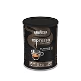 Lavazza, Espresso Italiano Classico, Gemahlener Kaffee, mit Blumigen &...