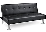 Yaheetech 3er-Sofa Couch Schlafsofa Bettsofa Klappsofa mit Schlaffunktion,...