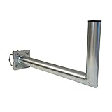 SkyRevolt 30-35cm Ø 48mm Geländerausleger Balkonhalterung Geländerhalter...