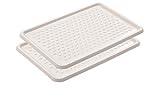 BranQ - Home essential BranQ Schuhablage aus Kunststoff, PP, Creme, 2-pcs,...