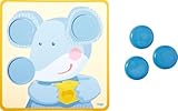 HABA 301059 - Zuordnungsspiel Kunterbunte Tierwelt, lustiges Motorikspielzeug ab...