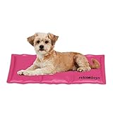 Relaxdays Kühlmatte Hund, 20 x 35 cm, selbstkühlende Hundematte, mit Gel,...