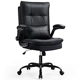 Asukale Bürostuhl Ergonomisch [TESTSIEGER] Schreibtischstuhl | Kratzfeste Leder...