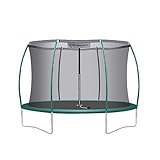 Ultrasport Deluxe Trampolin Outdoor Kinder Belastbar bis 150 KG I Komplettset...