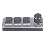 Mini 3 Tasten Tastatur, USB verkabelte 2,4 G Kabellose Mechanische Gaming...