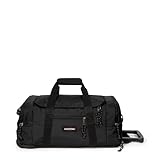 Eastpak Leatherface S + Reisetasche, 55 x 34 x 26 cm, 41 L - Black (Schwarz)