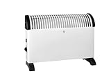 Wellogic Konvektor Heizung 2000 W – Elektrischer Heizkörper mit Thermostat, 3...
