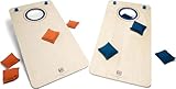 BS Toys Cornhole Spiel für Garten - Wurfspiel für Draußen - Holz Konstruktion...