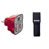 Benning Sockeltester SDT 1 mit Fingerkontakt, 020053 & 10911 Tasche Schutztasche...