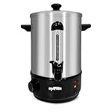 Grafner XL Glühweinkocher aus Edelstahl - 8 Liter - 2000 Watt mit Zapfhahn,...