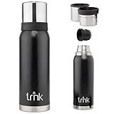 trnk Outdoor Thermosflasche arktis 2 - Edelstahl Thermoskanne 1200ml (1,2l) -...