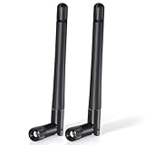 Bingfu WLAN Antenne Dualband 2,4/5,8 GHz 3dBi MIMO RP-SMA Stecker Antenne für...