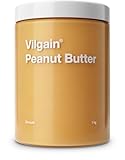 Vilgain BIO Erdnussbutter 1kg – 100% natürlich, ohne Zucker & Palmöl, vegan,...