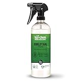 bio-chem Edelstahl-Pflege - 750 ml - Pflegespray für Küche, Haushalt und Grill...