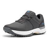 FitVille Herren SpeedEx Golfschuhe V4 Sneaker Extra Weit Walking Schuhe Leichte...