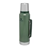 Stanley Classic Legendary Thermosflasche 1L - Thermos Hält 24 Stunden Heiß...