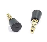 RUITROLIKER 2PCS 3.5MM Mikrofon Mini Mikrofon Kabellos für PS4 Xbox One Spiele...