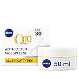 NIVEA Q10 Anti-Falten Power Straffende Tagespflege LSF 30 (50 ml),...