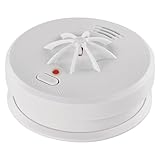 EMOS drahtloser Hitzewarnmelder, batteriebetriebener Wärmemelder mit optischer...