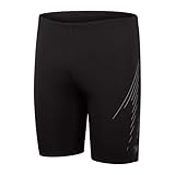 Speedo Men's Hyperboom Placement Schwimmhose, Schwarz, 32