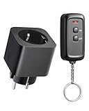 DEWENWILS Funksteckdosen mit Fernbedienung, 16 A 3680W Steckdose mit...