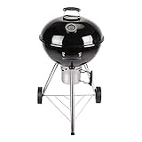TAINO CLASSICO Holzkohle-Kugelgrill mit abnehmbarem Deckel Kettle-Grill Ø 57 cm...