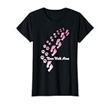 Hundemotiv mit Hundespruch Never Walk Alone T-Shirt