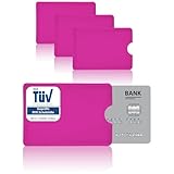 AntiSpyShop 3X RFID Schutzhüllen, TÜV geprüft, NFC Blocker - Kreditkarte,...