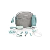 Babymoov Baby-Kulturtasche - Pflege-Set, für Babys, 9-teilig, mit digitalem...