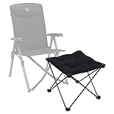 TIMBER RIDGE Klapphocker Camping Fußhocker Höhe von 46cm Campinghocker...
