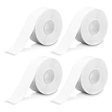4 Rollen Selbstklebende Thermo-Etikettenband Etikettenband Geeignet für...