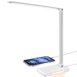 BIENSER Schreibtischlampe LED, 560LM Bürolampe Tischlampe mit 5 Farben & 10...